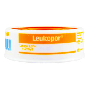 Leukopor Piel 1/2 X 5 Yardas Pleg.