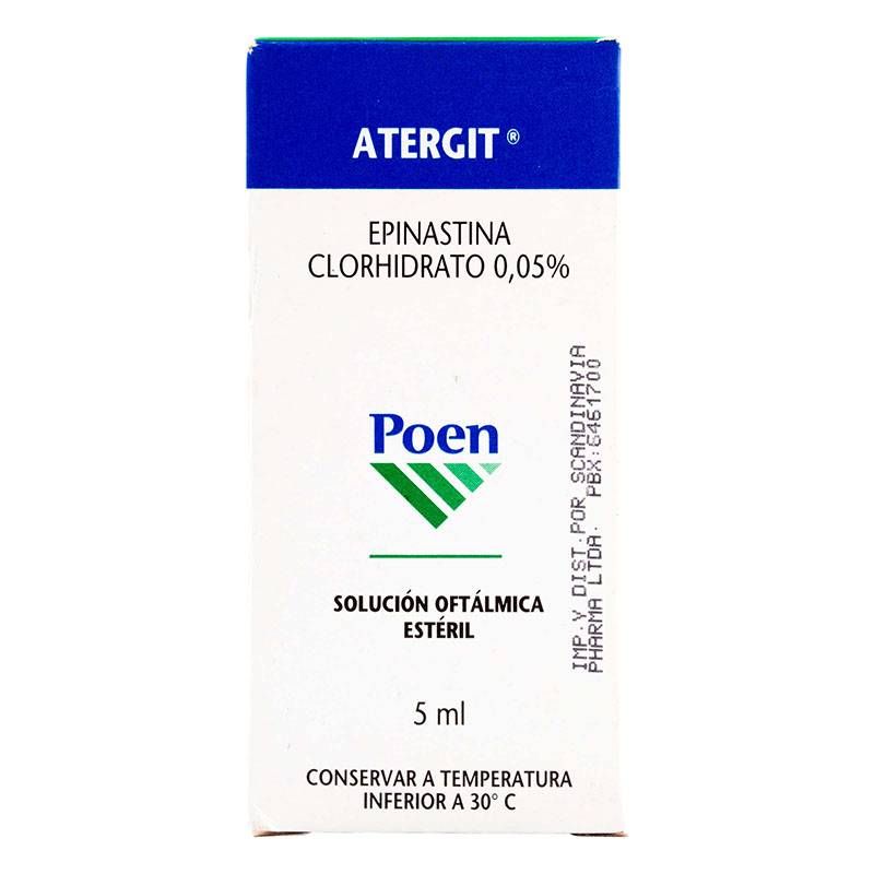 ATERGIT 05 % SOL OFT 5mL