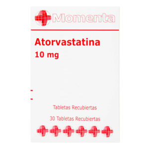 Atorvastatina 10mg 30 Tabletas MOMENTA
