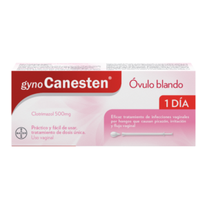 GynoCANESTEN Óvulo 1 día x 500 mg - Droguería Drogas Exito Tulúa