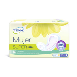 Toallas Tena Mujer Super 10Uds