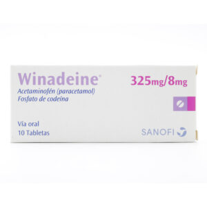 WINADEINE 325/8 MG 10 TAB