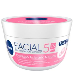 Crema Nivea Cuidado Facial Aclarado Nat.50Ml