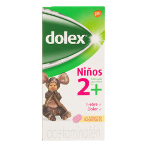 DOLEX PEDIATRICO 100 TAB MASTICABLE