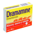 DRAMAMINE 50mg 24 Tabletas