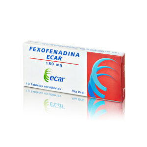 Fexofenadina 180Mg Ec 10 Tabletas