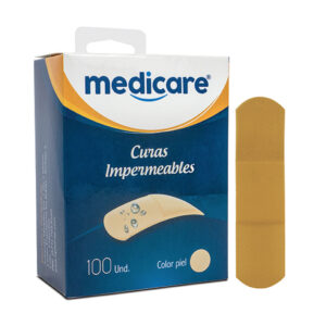 Curas Medicare Color Piel 100Uds