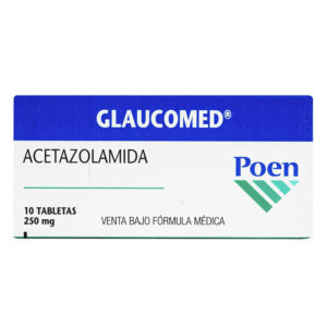 Glaucomed 250Mg 10 Tabletas
