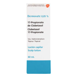 DERMOVATE LOC CAPILAR 60 ML(3%+)(PAE)