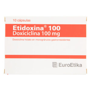 ETIDOXINA 100mg 10 Capsulas