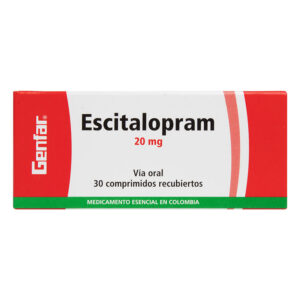 ESCITALOPRAM 20 MG GF 30 COMPR (PAE)