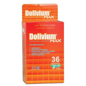 Dolivium Max 200Mg Ic 36 Cap