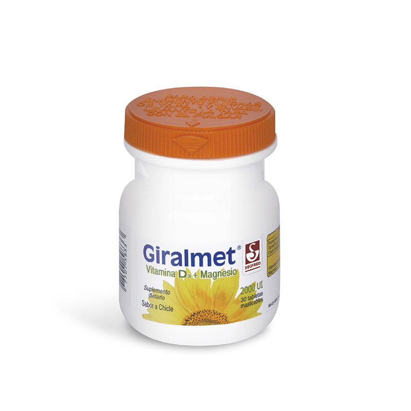 Giralmet Vit D 2000 U.I.30 Tabletas