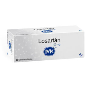 LOSARTAN 100mg MK 30 Tabletas