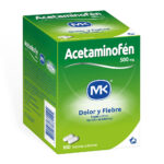 ACETAMINOFEN 500mg MK 100 Tabletas