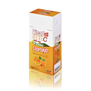 Vical C 500Mg+Zinc Naranja 100 Tabletas