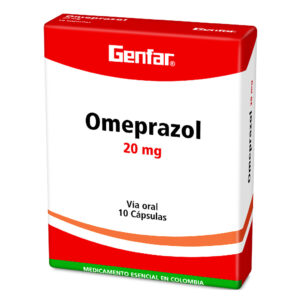 Omeprazol 20Mg Gf 10 Capsulas
