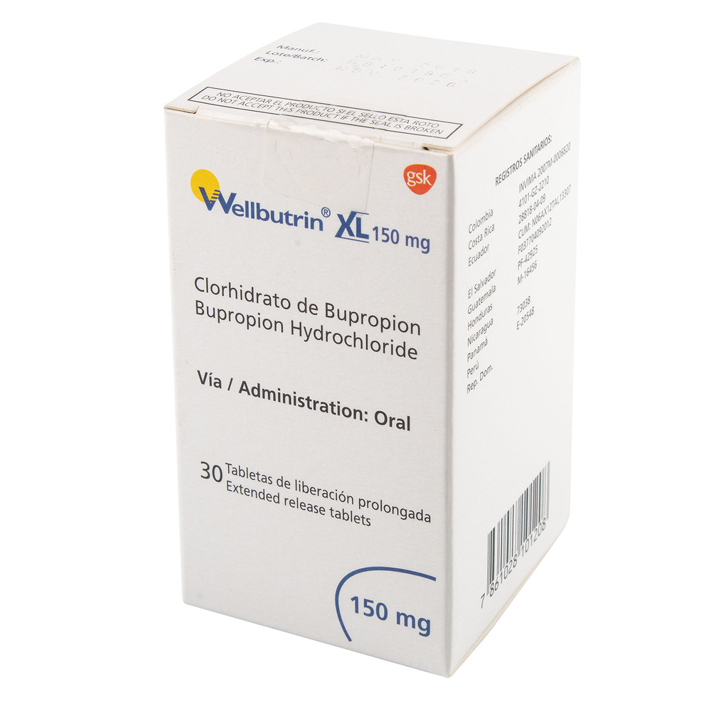 WELLBUTRIN XL 150M 30 T(3%+)(P)(SC)