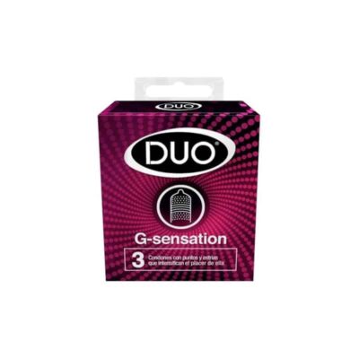condones duo g sensation 3 uds