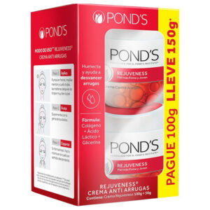 Crema Pond’s Rejuveness Anti Arrugas x 100 g - Drogas Exito tuluá Precio en Rebaja