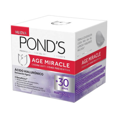 Pond’s Age Miracle Ácido Hialurónico +30años 50gr - Drogas Exito Tuluá Precio en Rebaja