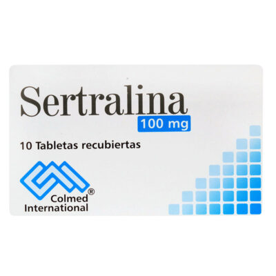 sertralina 100mg ec 10 tabletas rec
