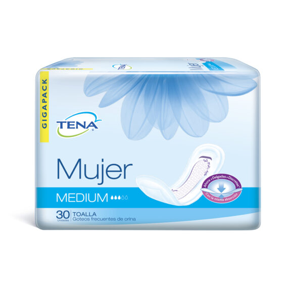 Toallas TENA Mujer Medium 30 Uds