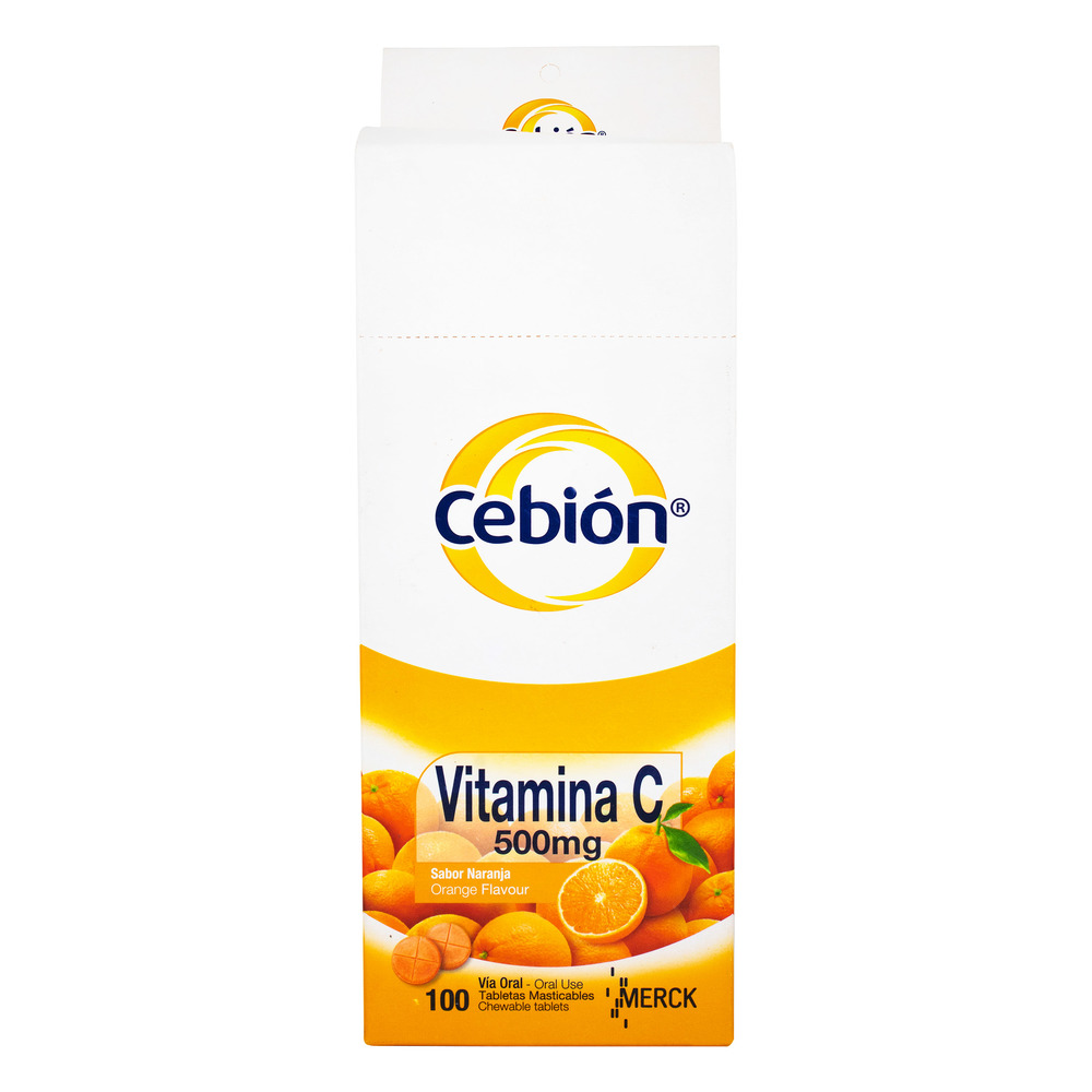 CEBION MAST. Naranja 100 Tabletas