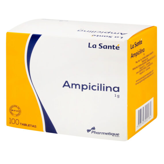 AMPICILINA 1gr LS 100 Tabletas