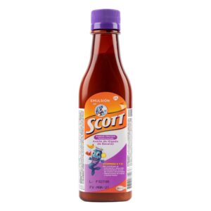 Emulsion SCOTT 180mL Frutos Tropicales