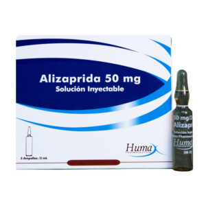 ALIZAPRIDA 50 mg/2 mL 5 Ampollas