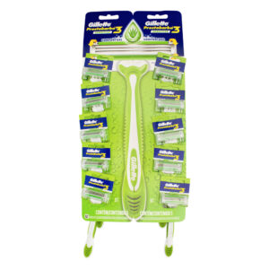 Maquina afeitar PRESTOBARBA GILLETTE 3 SEN.CAR.10Uds