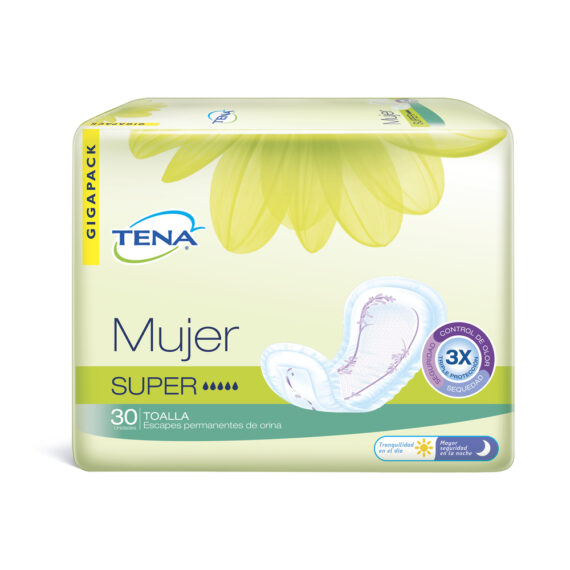 Toallas TENA Mujer Super 30 Unds