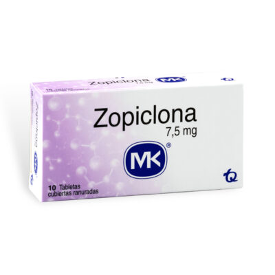 ZOPICLONA 7.5mg MK 10 Tabletas