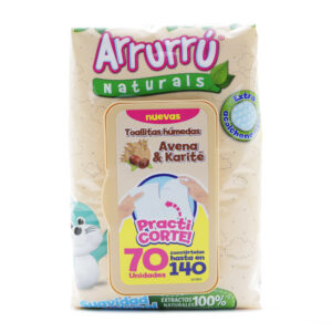 Toallitas ARRURRU ALOE Practicorte 120Unds