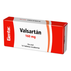 VALSARTAN 160mg GF 14 Tabletas