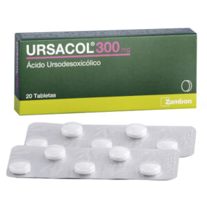 URSACOL 300mg. 20 Tabletas