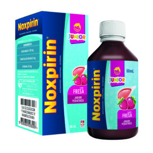 Jarabe NOXPIRIN Junior Fresa 60mL