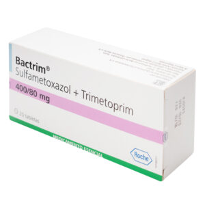 BACTRIM 80+400mg 20 Tabletas