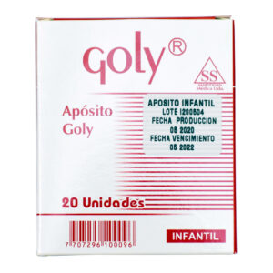 APOSITO OCULAR GOLY INFANTIL 20Uds