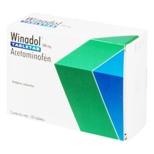 WINADOL 500mg 100 Tabletas