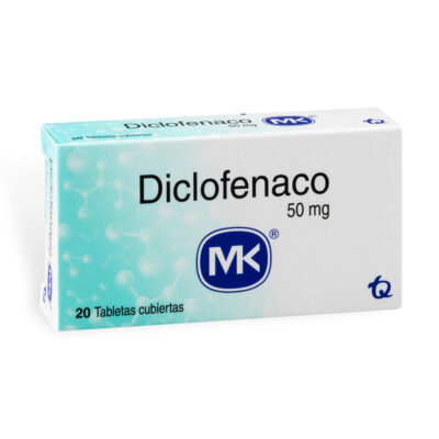DICLOFENACO 50mg MK 20 Tabletas