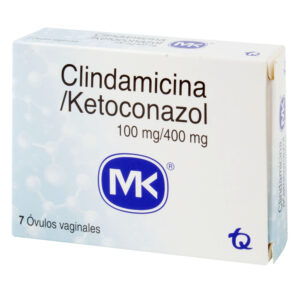 CLINDAM/KETOCO 100/400MG MK 7 OV