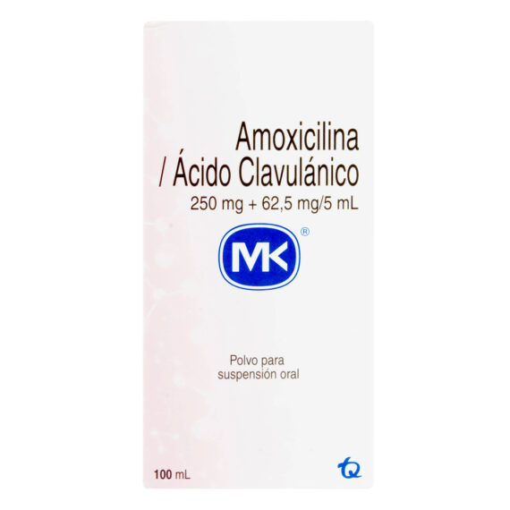 AMOXICILIN 250mg+A.CLAV 62.5mg 100mL