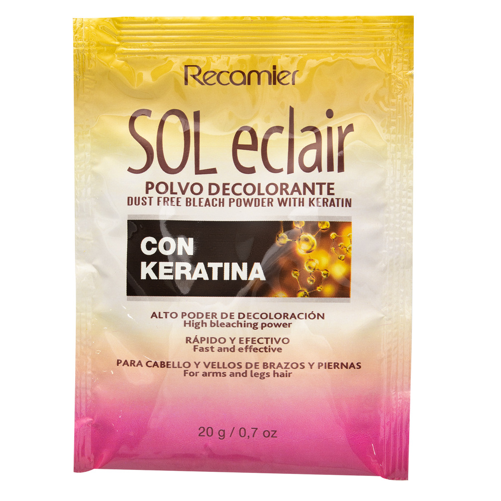 SOLECLAIR Polvo DECOLORA.KERATINA 20gr