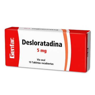 Desloratadina 5mg GF 10 Tabletas