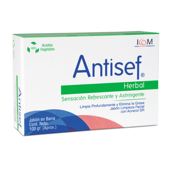 Jabón ANTIACNE ANTISEF HERBAL 100gr