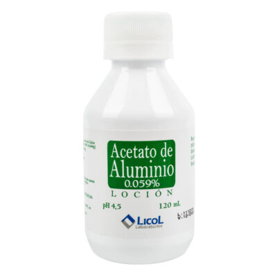 Acetato de Aluminio LC 120mL