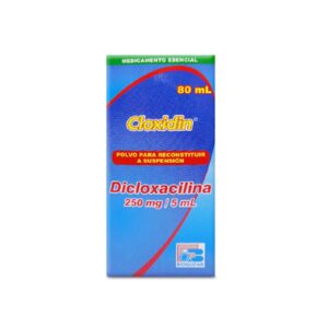 CLOXIDIN SUSPENSION 250 M 80 ML
