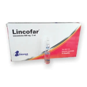Lincofar 600 Mg 10 Ampollas